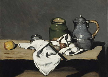 Still Life with Jug and Jar
