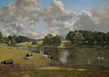 English Countryside Landscape