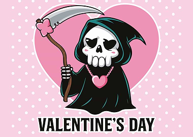 Grim Reaper Valentine's Day
