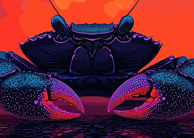 Cyberpunk Crab
