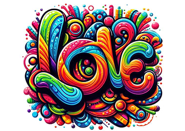 LOVE in Colors Shapes & Sizes