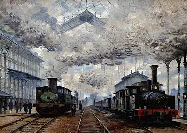 Arrival of the Normandy Train