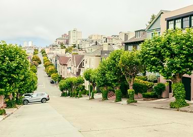 San Francisco Hilltop Street