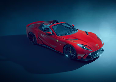 Red Ferrari Convertible