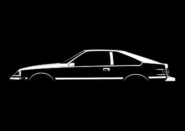 Celica Liftback (A60) Silhouette