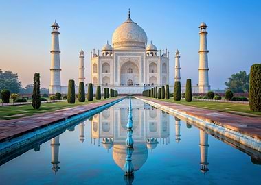 Taj Mahal Reflection