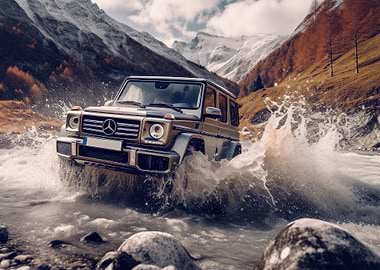 Mercedes G-Wagon Off-Road