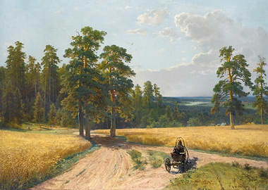 Rural Landscape with Cart
