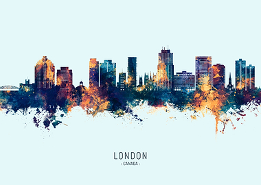 London, Canada Skyline