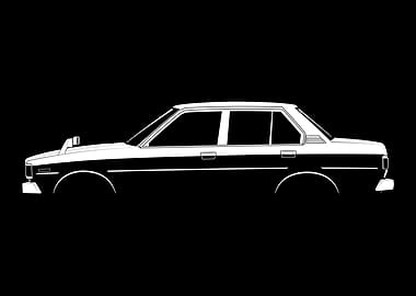 Corolla (E70) Silhouette
