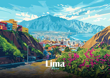Lima, Peru Cityscape