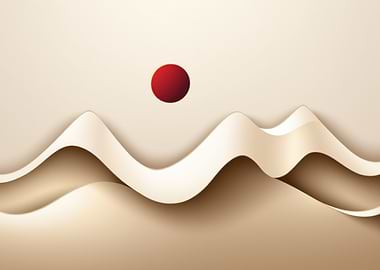 Abstract Paper Art from Japan