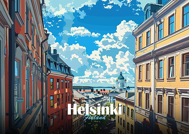Helsinki Cityscape