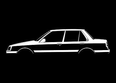 Corolla (E80) Silhouette