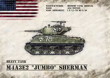 M4A3E2 Jumbo Sherman