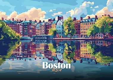 Boston Cityscape