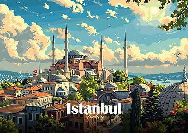 Istanbul Skyline