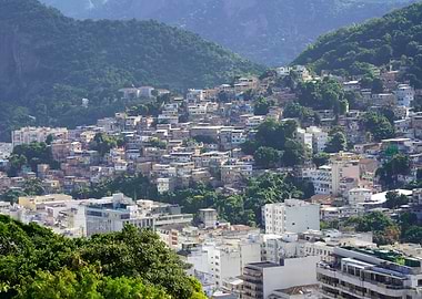 Favela Santa Marta slum, Rio de Janeiro