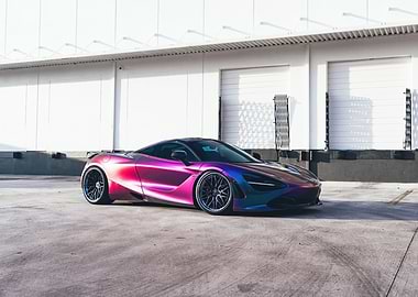 McLaren 720S with Iridescent Wrap
