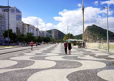 Copacabana Beach Promenade