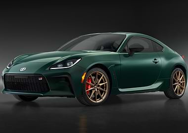 Green Toyota GR86 Coupe