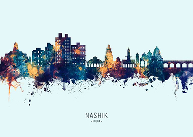 Nashik City Skyline