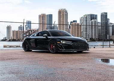 Black Audi R8