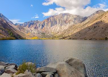 Mountain Lake Landscape