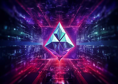 Ethereum Cyberpunk Art