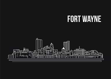 Fort Wayne Skyline