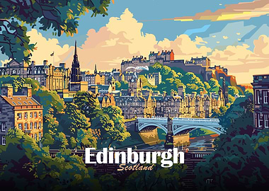 Edinburgh Cityscape