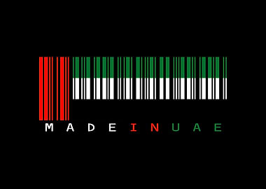 UAE Barcode Design