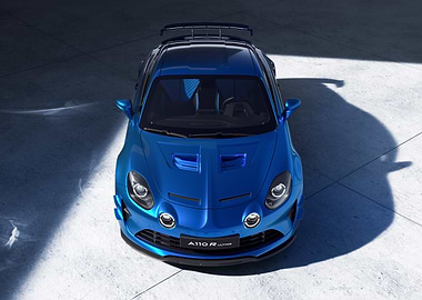 Alpine A110 R Blue