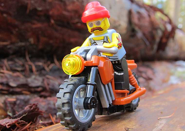Lego Motorcycle Rider