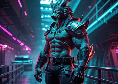 Vortex Kane – The Neon Enforcer