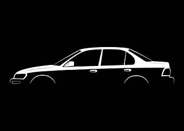 Corolla (E100) Silhouette