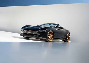 Black Ferrari Convertible