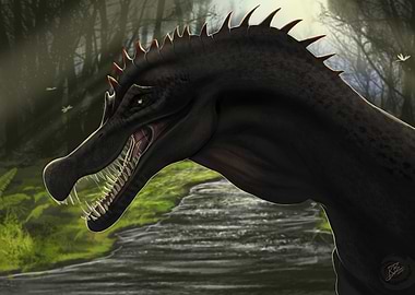 Spinosaurus's Golden Hour