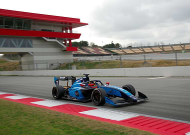 Dams Formula 3 car at Barcelona