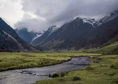 Mountain River Valley