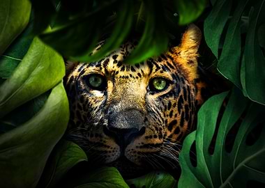 Jaguar in Jungle