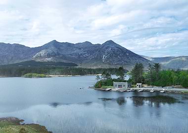 Mountain Lake Landscape (Connemara)