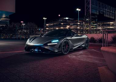 McLaren 765LT Night Shot