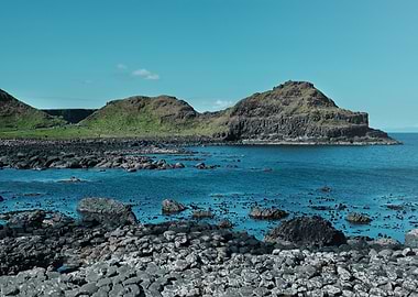 Coastal Cliffs and Rocks (Giant's Causeway)
