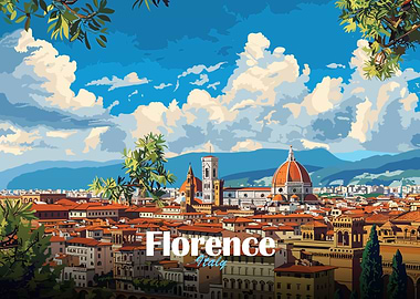 Florence, Italy Cityscape