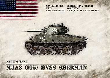 M4A3 Sherman