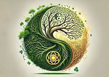 Celtic Equinox : Yin Yang Tree of Life
