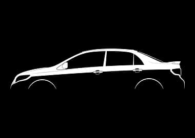 Corolla XRS (E140) Silhouette