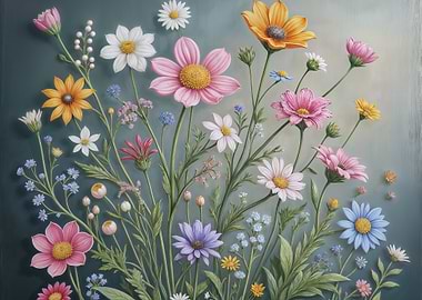 Floral Bouquet Painting