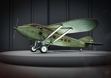 Latécoère 28 Airplane - Dark